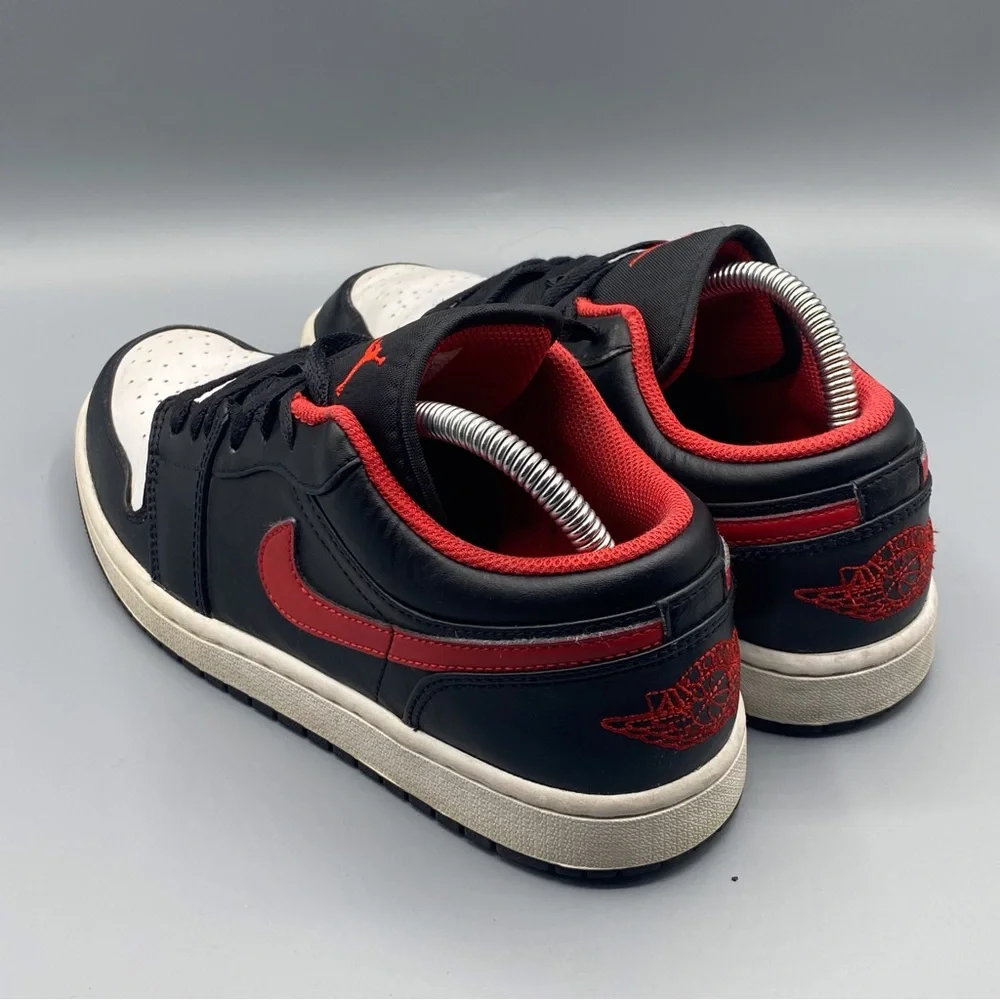 Nike Air‎ Jordan 1 Low White Toe Black Fire Red